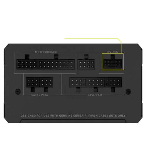 Corsair RMe Series RM1000e Fully Modular Low-Noise ATX Power Supply (UK)